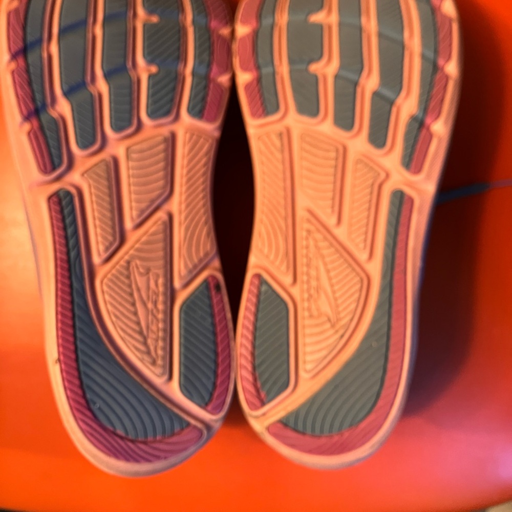 Altra Navy and Light Pink Athletic Shoes - Picture 6 of 10